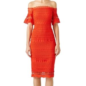 Saylor Lace Mariah Dress Large NWT